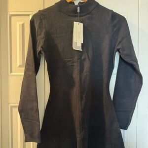 ICON Women's SeXi Stirrup Black Sweater Jumpsuit